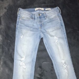 Ripped Hollister jeans
